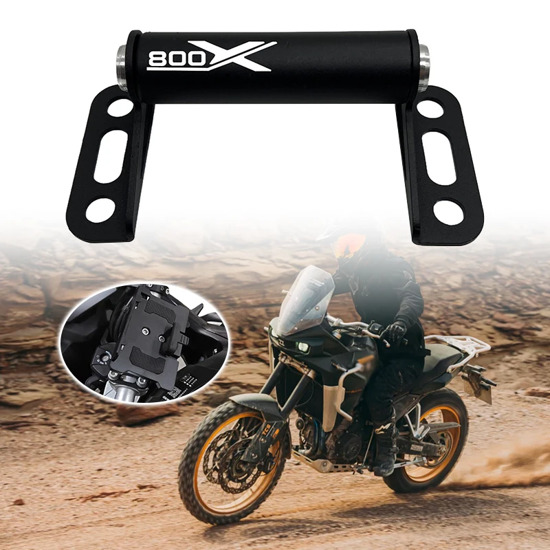 

For KOVE 800X COLOVE 800 X ADV Adventure Rally Pro Motorcycle Mobile Navigation Bracket Stand Holder Phone GPS Plate Bracket
