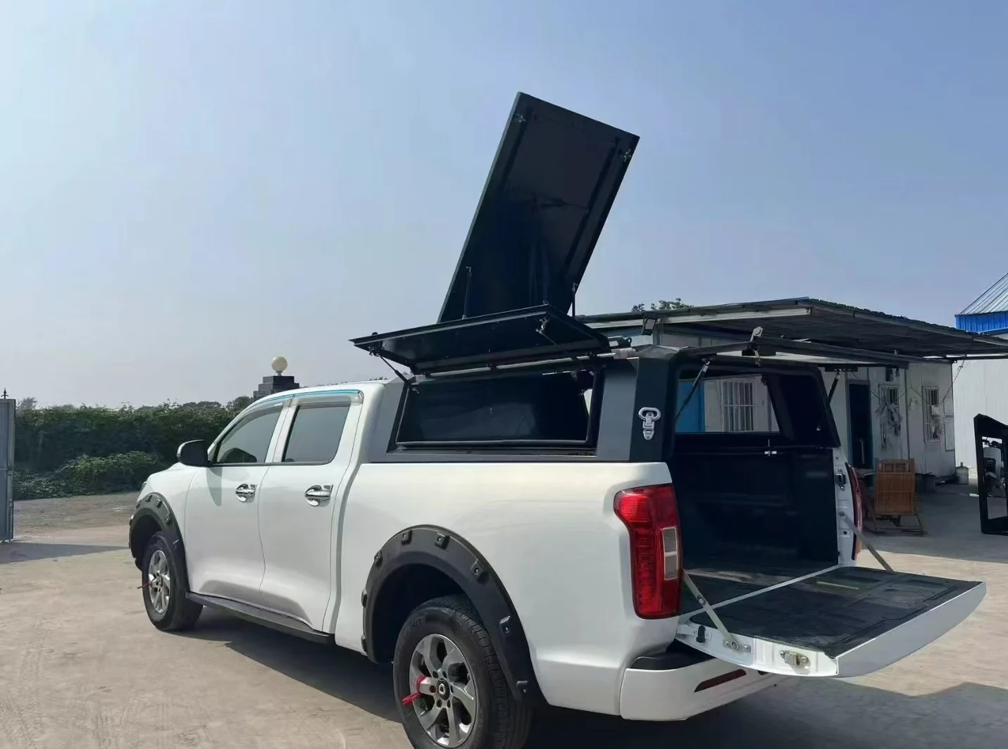 Top Opening 4-door Waterproof and Durable High-top Canopy Pickup Truck Hardtop Cab Bed Cover for Ford Ranger T6/T7/T8/T9