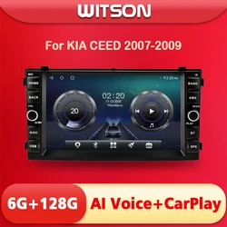 WITSON Android 15 Car Stereo Gps for KIA CEED 2007-2009 Auto Radio Carplay Multimedia Audio Navigation
