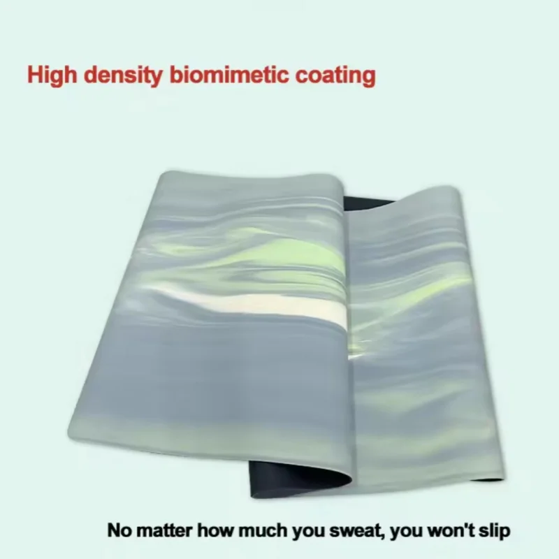 Eco Friendly Natural Rubber Yoga Mat Thick Rubber Gym Mat Contrast Color Rubber Gym Mat for Yoga Pilates HOT!