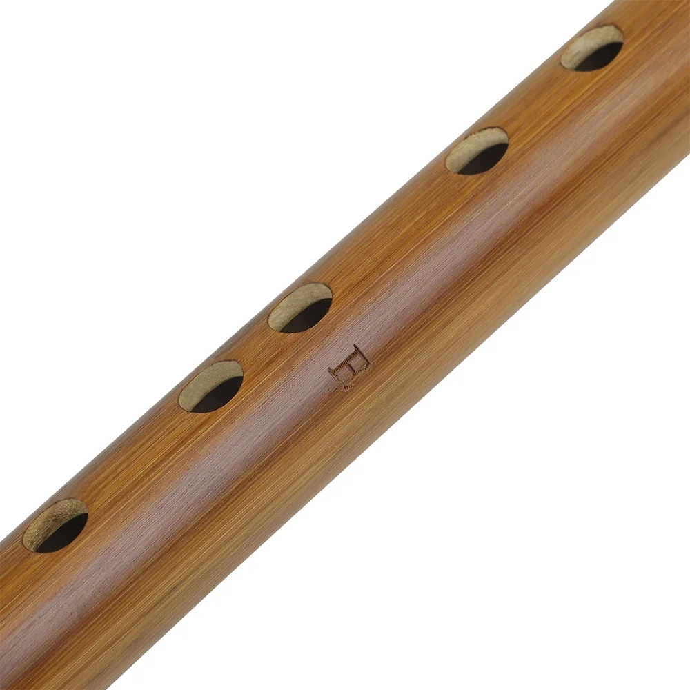 MABT 6 Holes Piccolo Bamboo with Velvet Bag Traditional Chinese Piccolo Instrument Classical Bamboo Flute C/D/E/F/G Tone