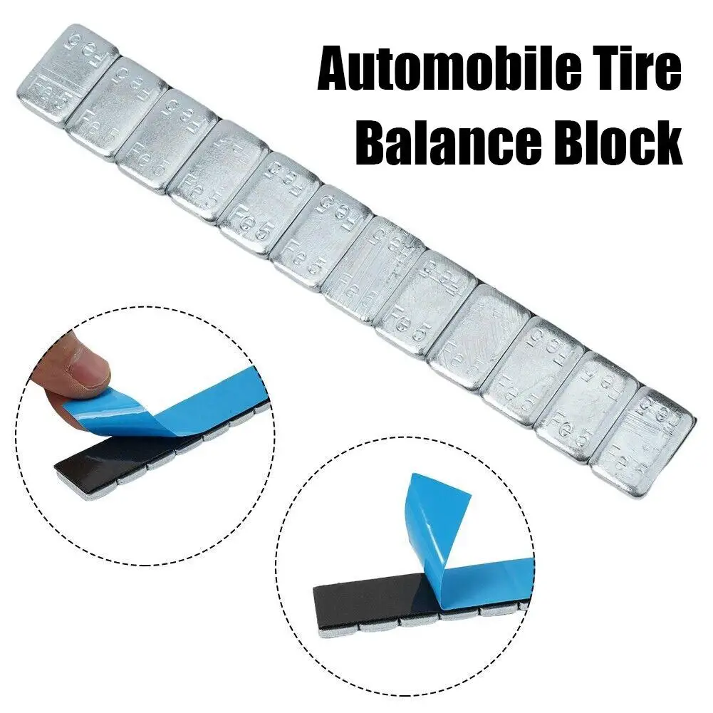 60g 5g/10g Wheel Balancer Car Tire Bar Tyre Motorcycle Tools Balancer Kit Gram Stick-On Tire Tyre Paste Type Balance Weight