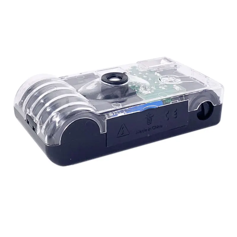 

Retro Transparent Disposable Film Camera 35mm With Flash 17 18 Shots Portable Travel Camera