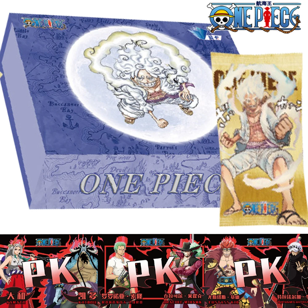 One Piece Cards 25th Anniversary Ultimate Edition Collection Luffy Zoro Nami 4D Holographic Image Film Card Child Birthday Gift