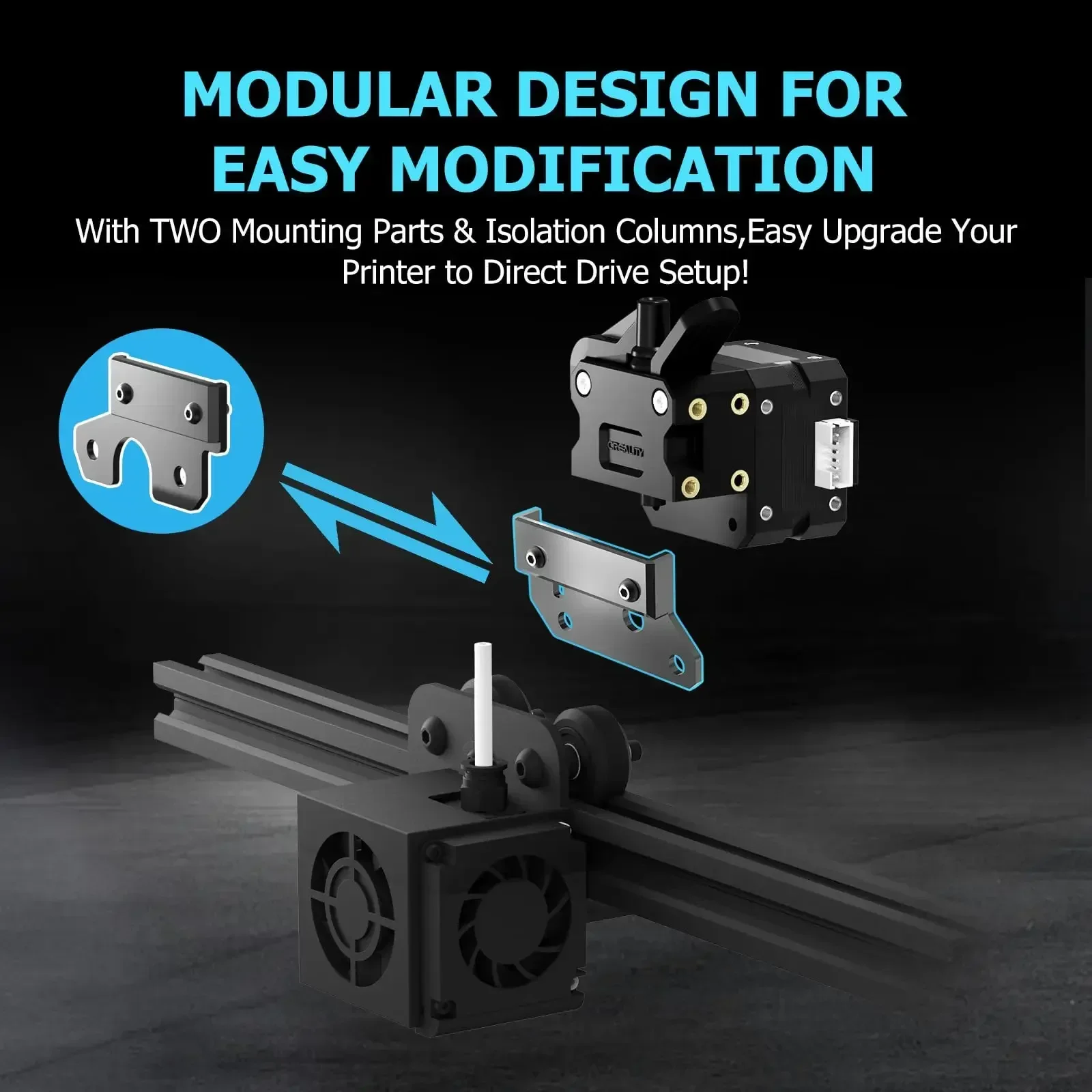 Extrusor Creality Sprite SE-Neo para Ender-3 V2 Neo / Ender-3 Neo / Ender-3 Max Neo / Ender-2 Pro