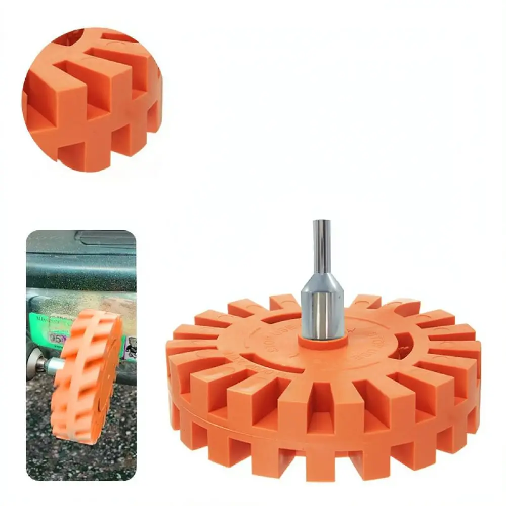 Professional Pneumatic Adhesive Eraser Wheel For Car Sticker Decal Removal Industrial Surface Grinding Buffer Disc Tool Kit