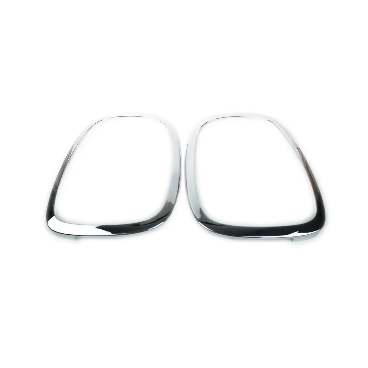 Chrome Rear Light Frame Tail Light Surround Trim Ring Cover For BMW Mini Cooper S F55 F56 F57 2013-2019 51712285495 51712285496