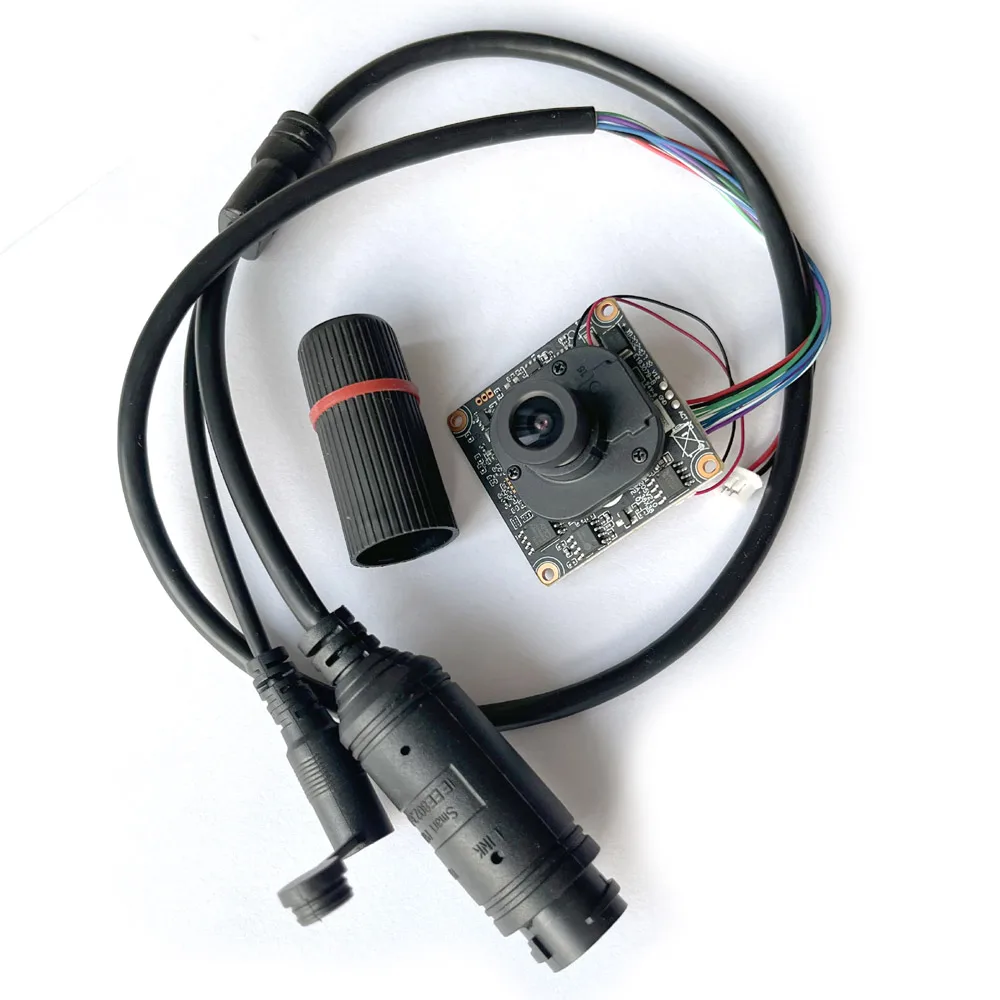 HD CCTV 8mp 5mp 4mp IP Camera module + 48V POE Cable Network Security IPC XMEye Low illumination