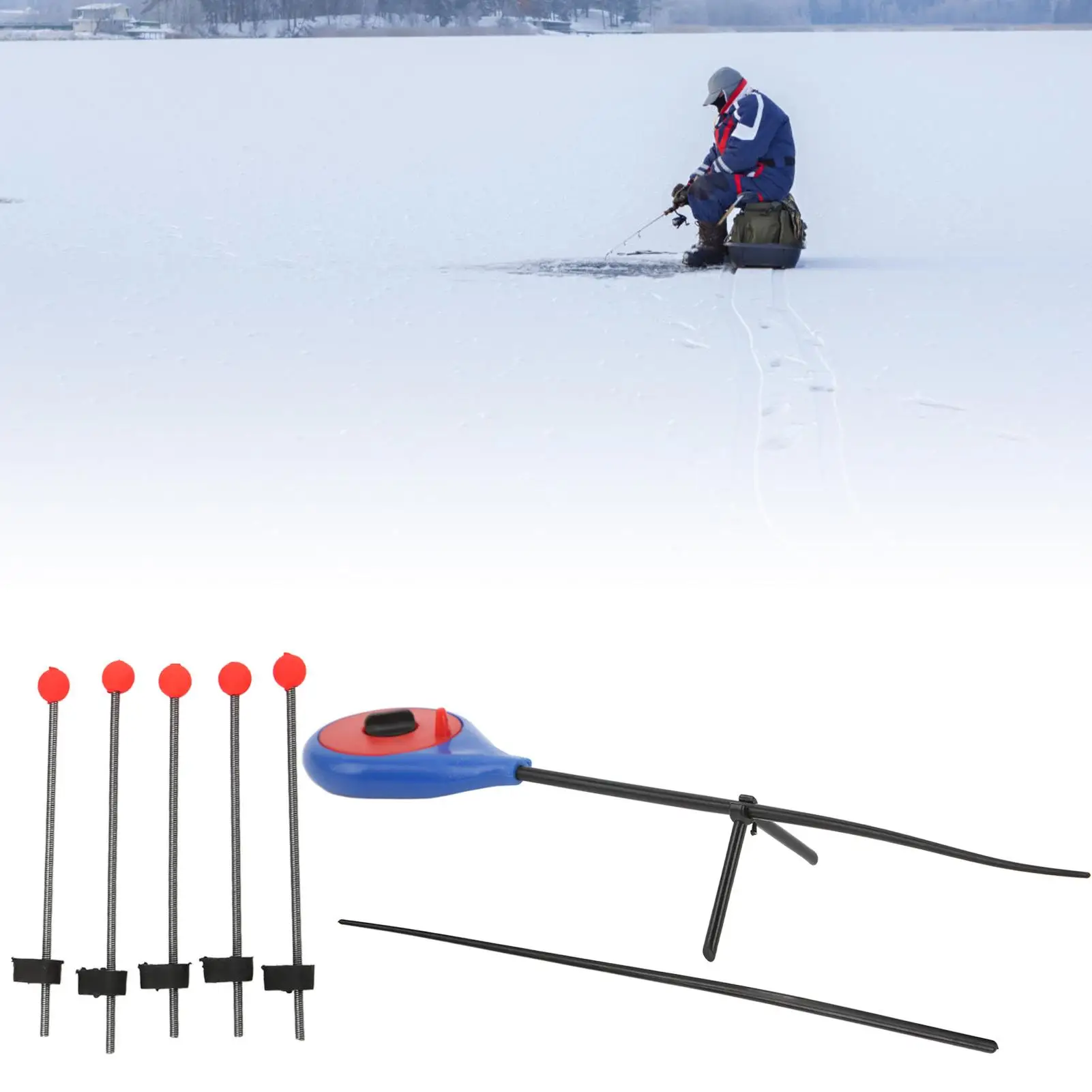 Pesca Rod com End Top, Equipamento Premium para o Inverno