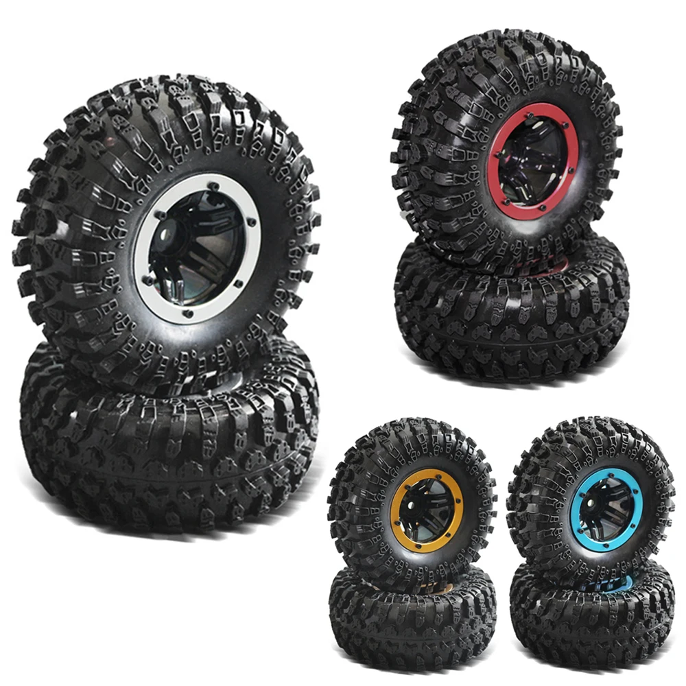 

4 шт. RC шины 2,2-дюймовые пневматические шины с регулируемым давлением для моделей гусеничных скалолазания с дистанционным управлением 1/10 3022SR