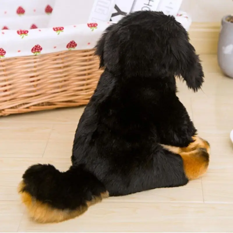 95AE手作りのチベットのマスティフのための人形詰め物を投げる枕のおもちゃの幼児睡眠