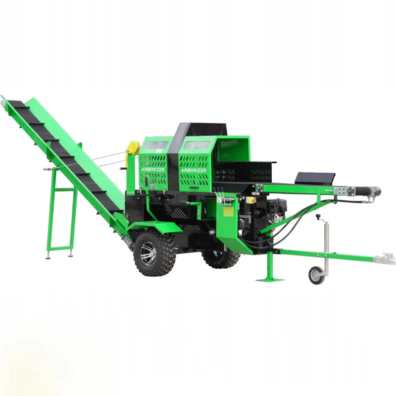 15 H P  Log Separator Dynamic Mobile Firewood Processor