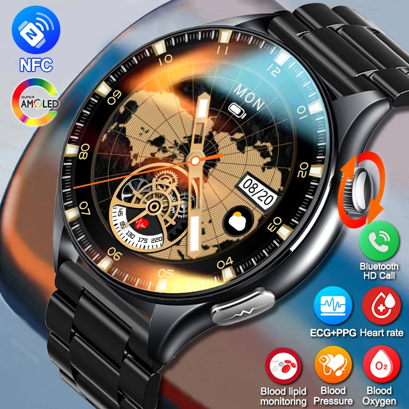 nuevo-reloj-inteligente-2026-para-hombre-monitor-de-salud-presion-arterial-oxigeno-en-sangre-Acido-Urico-reloj-deportivo-con-bluetooth-llamadas-ecg
