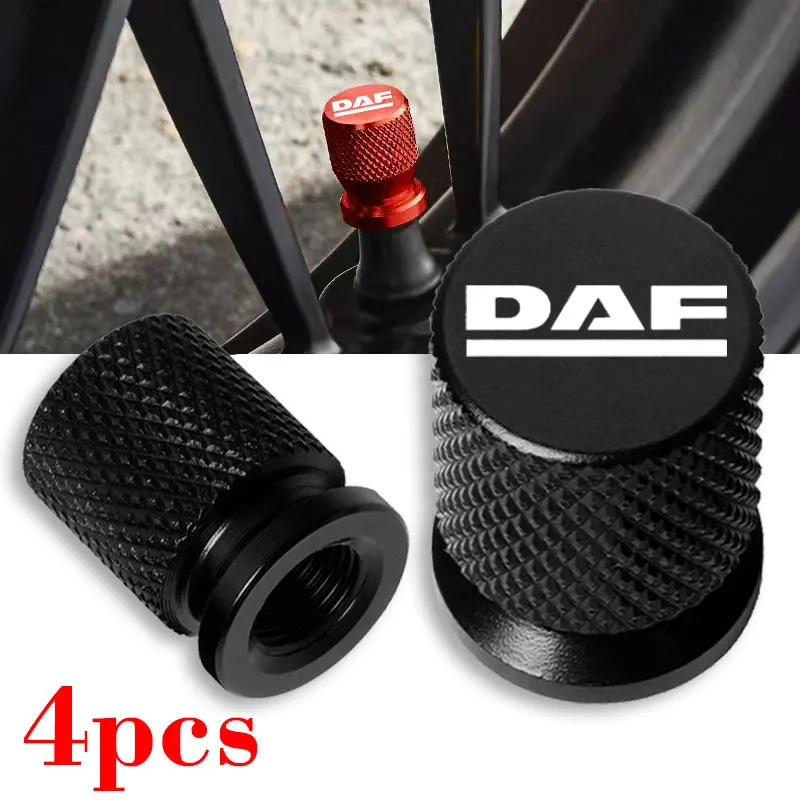 

Car Wheel Tire Valve Caps Tyre Stem Covers Airdust Waterproof For DAF XF XG 95 105 106 Car Accessories