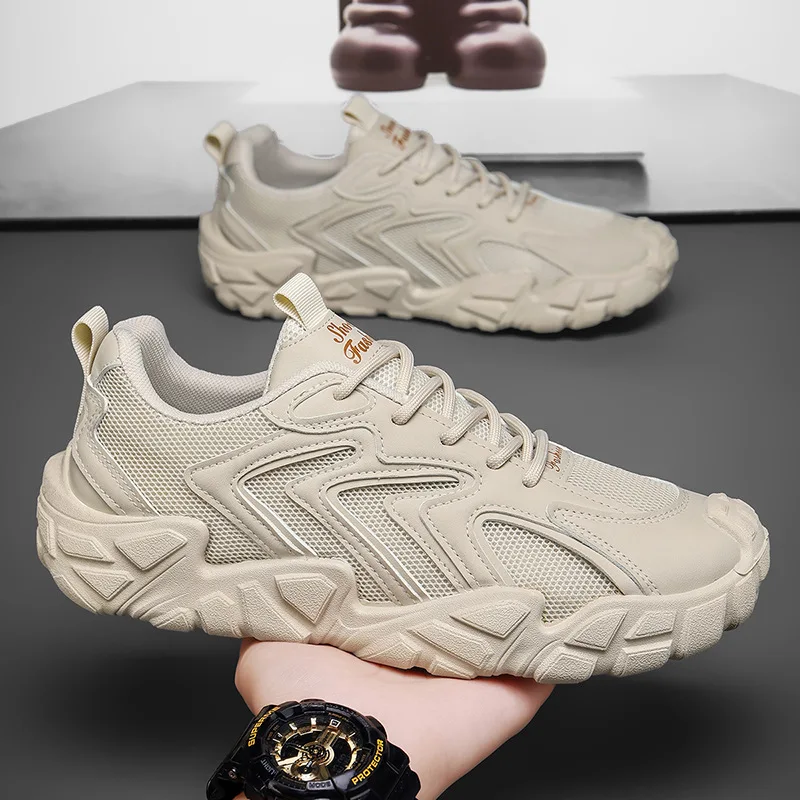 Men's Casual Shoes 2026 Air Mesh Breathable Comfortable Light Soft Soled Casual Sports Shoes Male Casual Sneakers