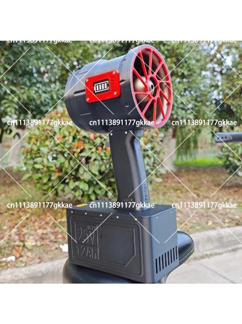 Handheld 90mm Metal Brushless Ducted Turbine Fan High-Speed Dryer for Car Wash Snow Removal Water Blowing Tool