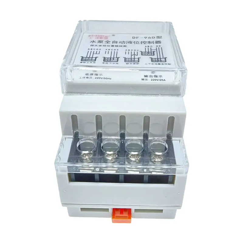 Automatic Water Level Pump Controller Water Tank Level Control Switch 220V/25A Automatic Liquid Sensor with 3 Probes