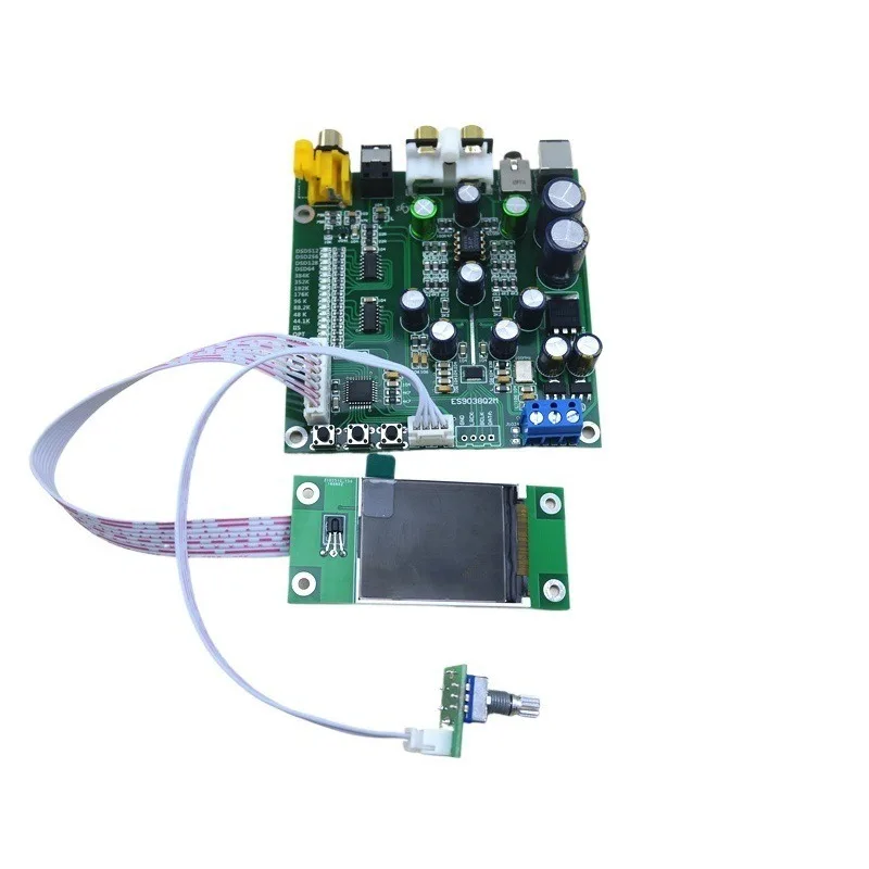 For ES9038 Q2M DAC Board IIS Dsd Coaxial Input 384k Dop128