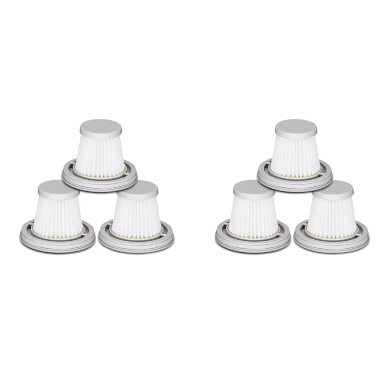 

6X для Mijia, удобный пылесос HEPA-фильтр для XIAOMI Handy SSXCQ01XY, домашний мини-беспроводной моющийся фильтр-B51B