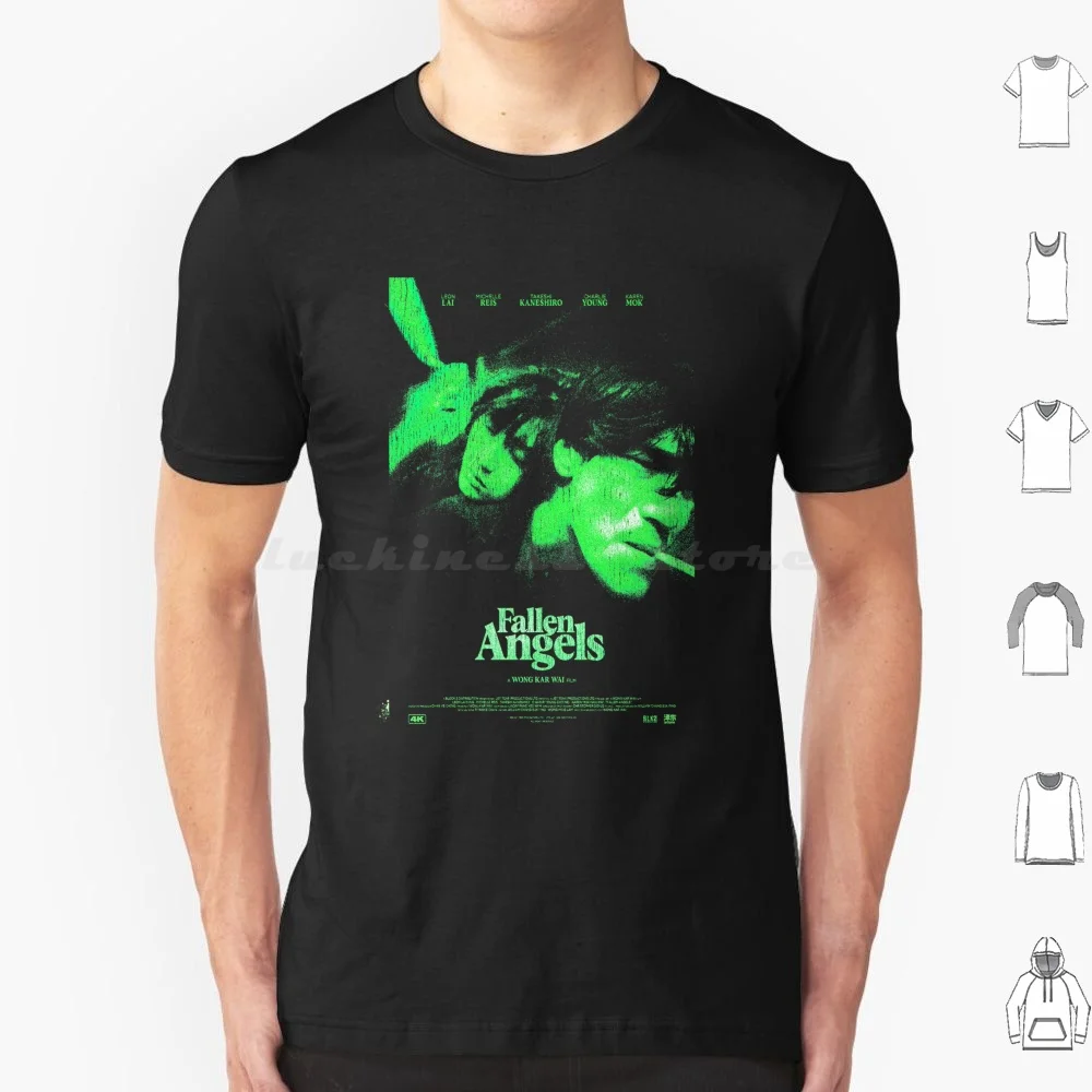 Fallen Angels-Green T-Shirt Baumwolle Männer Frauen DIY Druck Film Kult Wong Kar Wai Fallen Angels Fallen Angels 1995 Filmklassiker