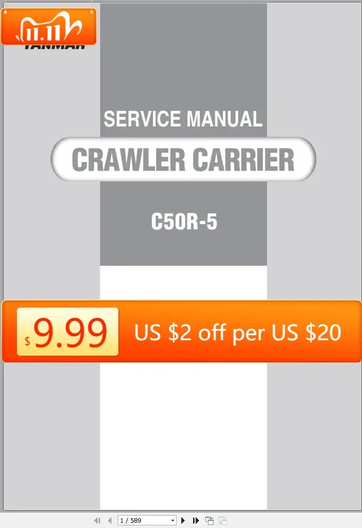

TruckEPC Yanmar Construction 2023 По руководство по обслуживанию и каталог запчастей 3,07 ГБ PDF
