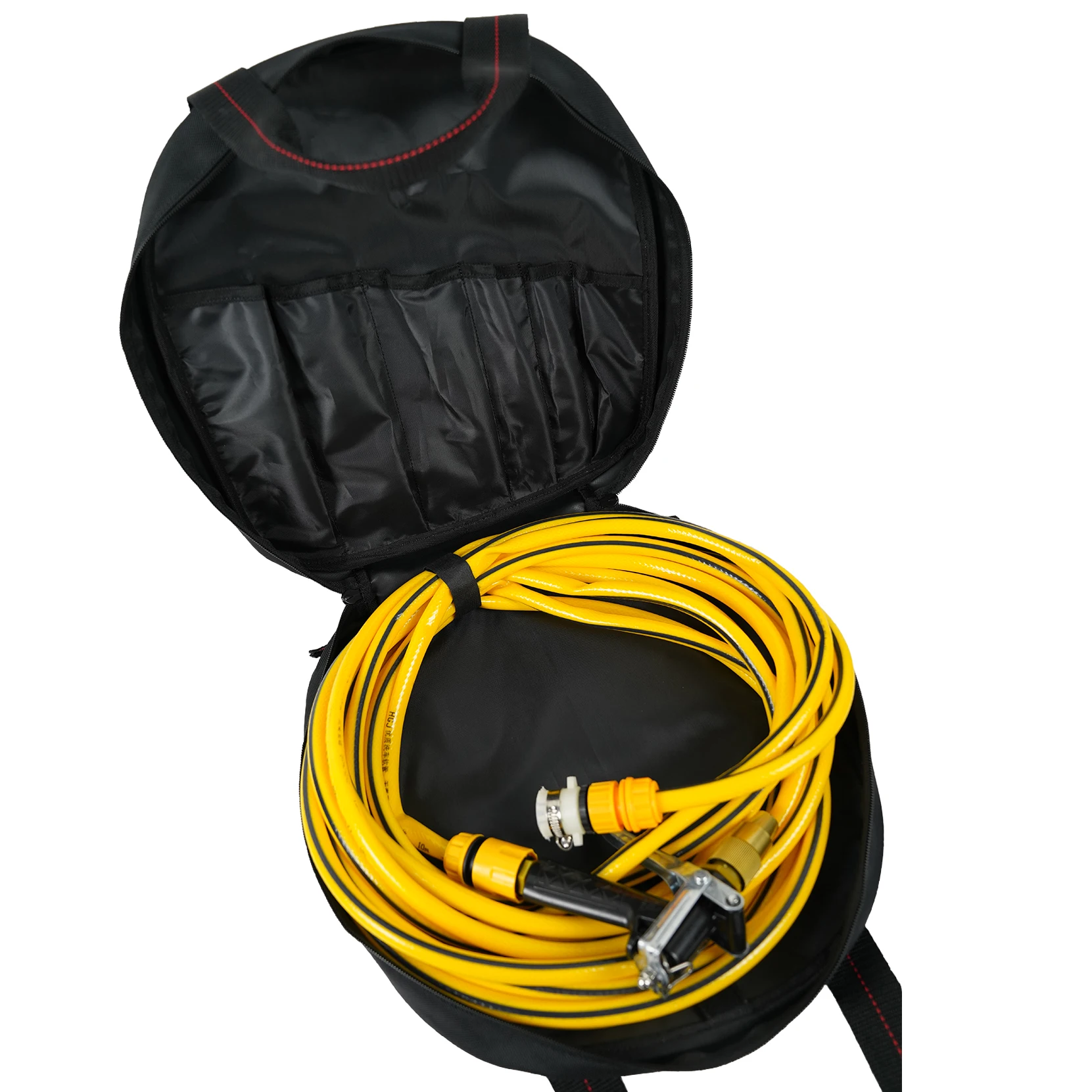 KUNN Jumper Cable Bag Tools Cable Bag,14.5 X 14 inch Cable Bag,Large capacity for Cables,Cords and Hoses