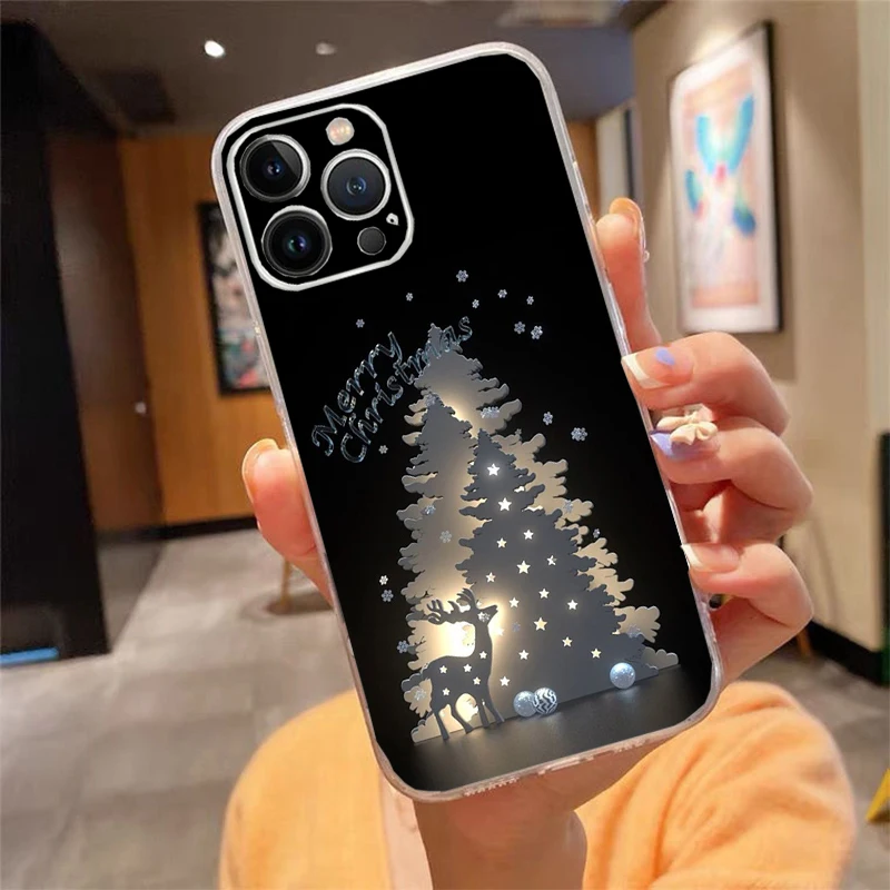 

Phone Case For iphone 17ProMax Air 16 15 14 13 Pro Max 15 16 Pro 15Plus christmas