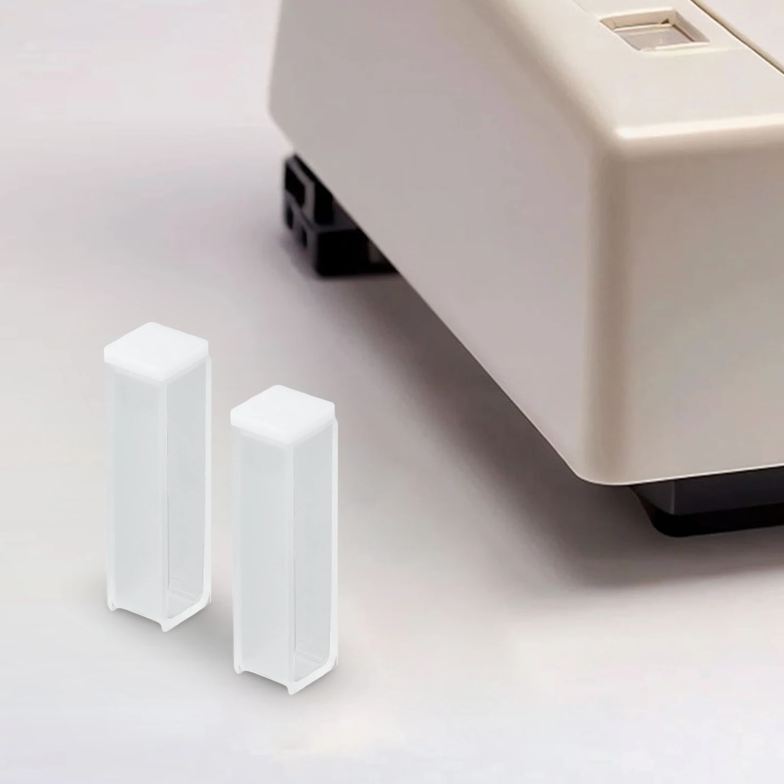 Clear Quartz Cuvette For Testing 10mm Cuvette 12.5*12.5*45mm Optical Path Cuvette 3.5ml Volume Clear Quartz Material
