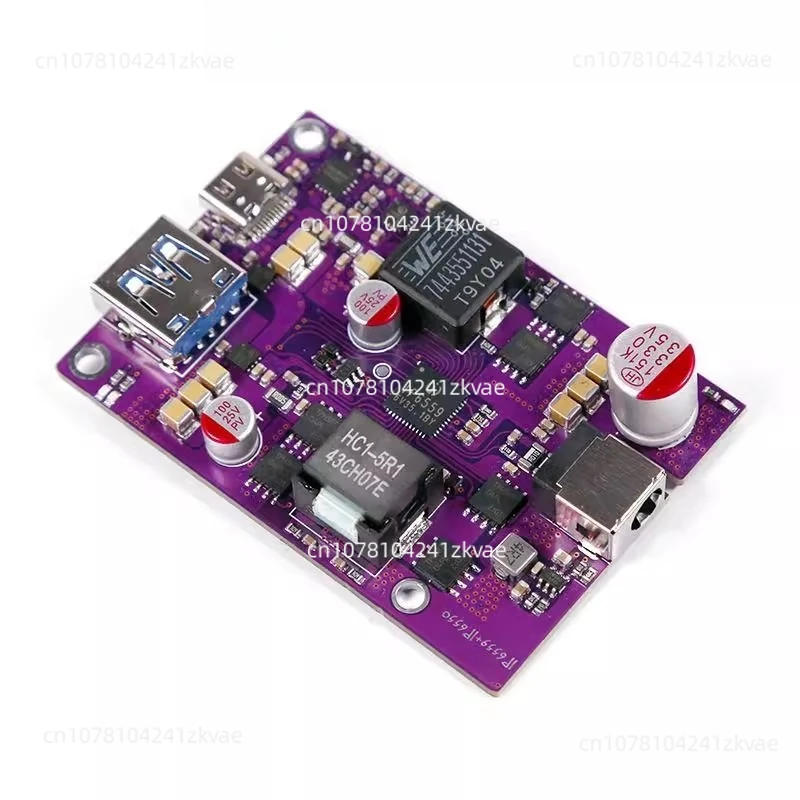 

IP6559+IP6550 Двойной модуль повышающего и понижающего модуля быстрой зарядки Обновление 200 Вт Мощный Pd2.0 3.0