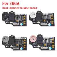 High Quality Dual Channel Volume Audio Board For SEGA Game Gear Using ELNA Audio Capacitors, Max Double Original Volume Output