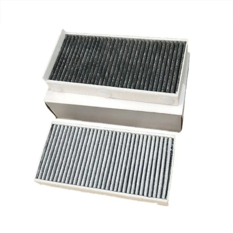 2Pcs Car Cabin Air Filter Conditioner 64316823717 For BMW F39 F40 F44 F45 F46 F48 116i 118d 220d X1 X2 i3 Mini Cooper S F54~F60