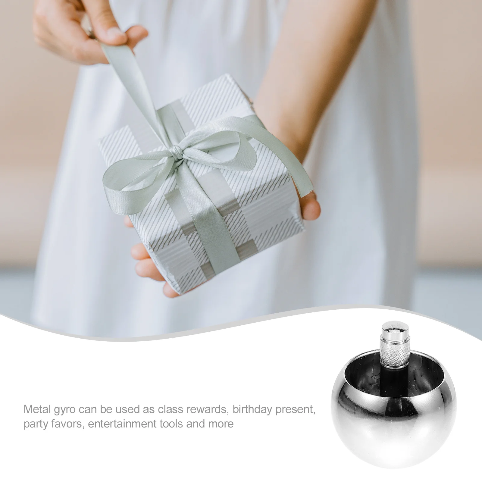 

Металлический гироскоп, яркие цвета, гладкий на ощупь, вращающийся, забавный, детская развивающая игрушка для рук и глаз, игрушка-гироскоп, детские игрушки