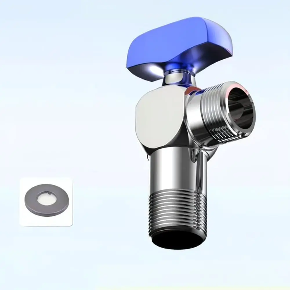 Industrial Grade Brass Angle Valve G1 2 Universal Cold Hot Water Stop Tap For Household Plumbing Fixture System