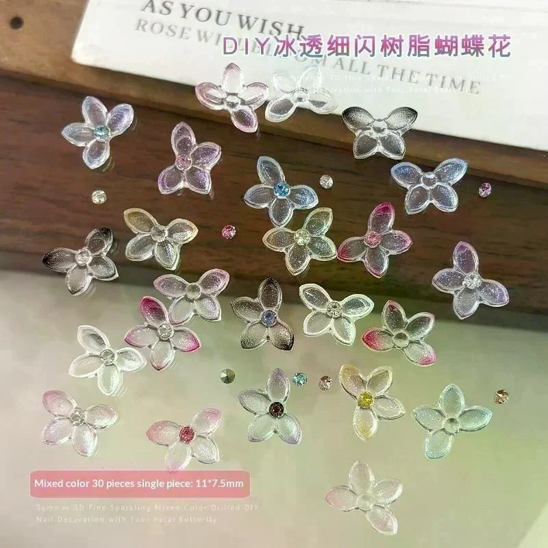 30 piezas de adornos de resina - Resin Art Using Flowers reseña y precio