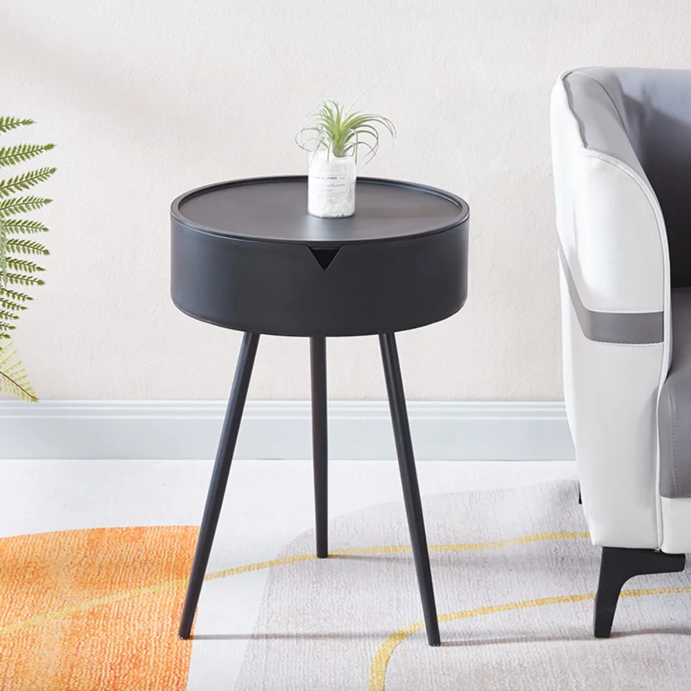 

Small Coffee Table Artistic Bedside Table Strong Load-bearing Coffee Creative Cute Artistic Sense Thickened Small Coffee Table