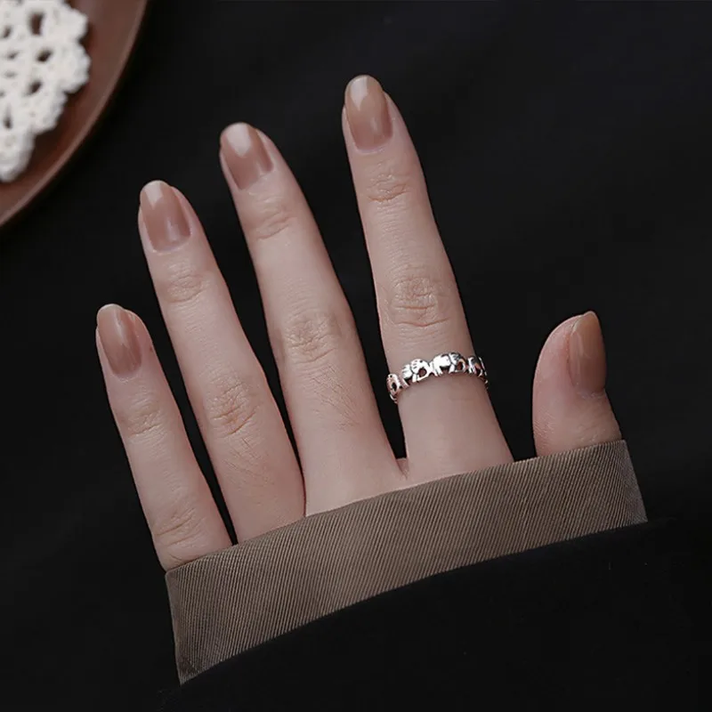 Buyee 925 Sterling Silver Elephant Open Ring for Women Men Cute Animal Jewelry Ethnic Boho Fine Fashion Hypoallergenic Ring Gift