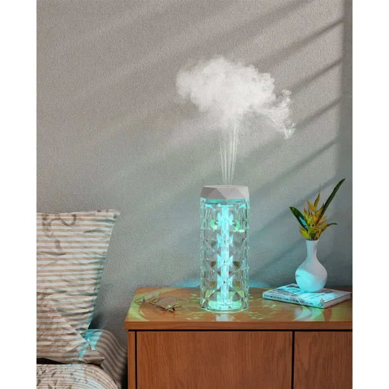 

Turn on With A Single Click Selected Light Colorful Spray Household Smart Desktop Large Fog USB Humidifier Diffuser Air Purifier