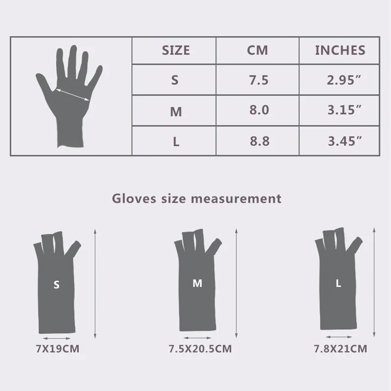 Gloves CottonSupport Hand Brace Women Men Therapy Wristband Gloves