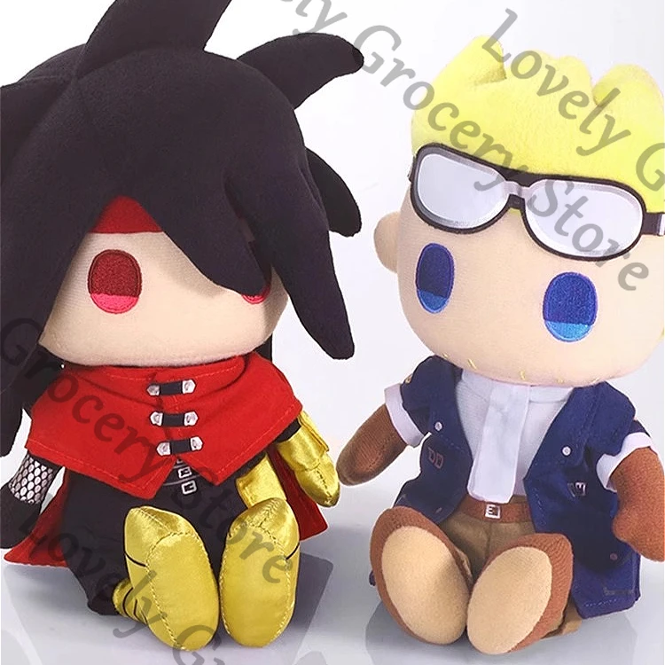 

New Anime Vincent Valentine Cid Highwind Cosplay Cartoon Back Cushion Fluffy Puppet Throw Pillow Cotton Maumet Mascot Xmas Gift