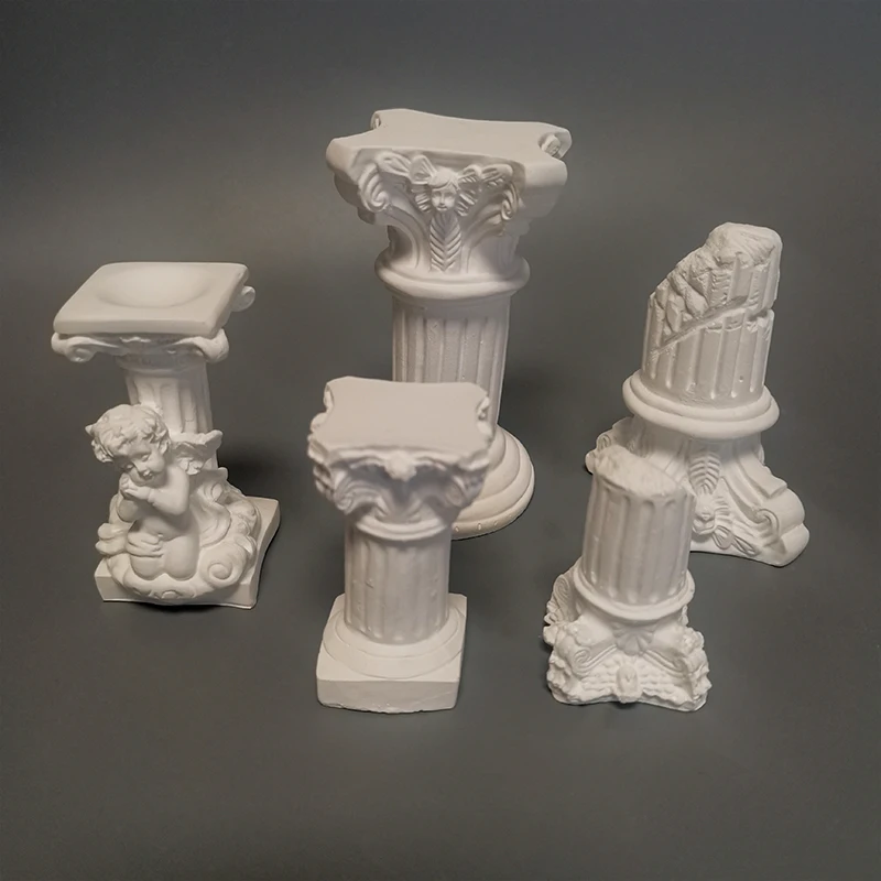 

Nordic Roman column little angel resin photo prop background decoration ins home decoration photography figure sculpture statue
