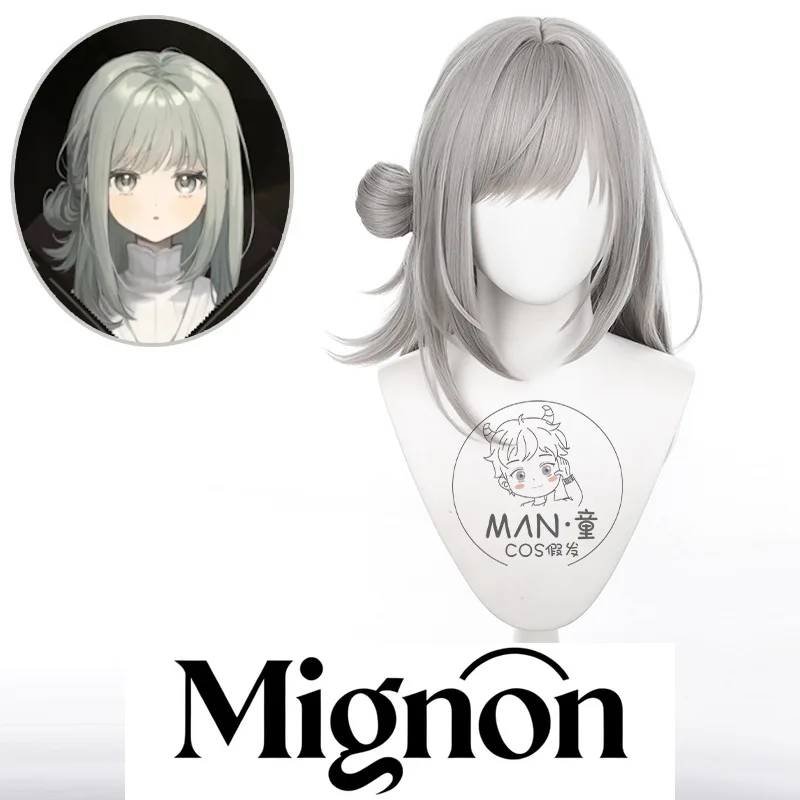 Reverse: 1999 Vertin cosplay wig long hair child version simulation scalp Halloween gift
