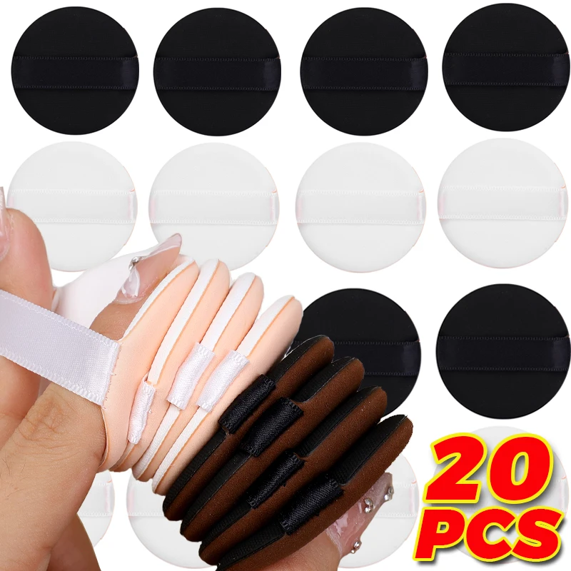 Trocken und Nass Dual-use-Make-Up Puff Tragbare Foundation Cosmetic Puff Glatte Pulver Concealer Schönheit Pulver Puff Kosmetik Werkzeuge