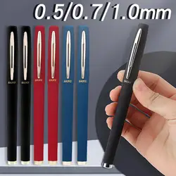 15/3 Stück 1,0 mm 0,7 0,5 Signature Gelschreiber Schwarz Blau Rot Üben Kalligraphie Antibakterieller Kugelschreiber Student Große Kapazität