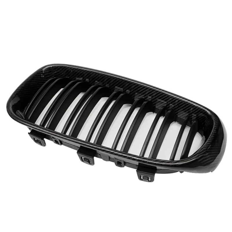 

AR-For BMW F07 5 Series GT 520 528 530 535 550 2010-2017 Chrome+Black Front Bumper Hood Kidney Grill Grille Parts Accessories