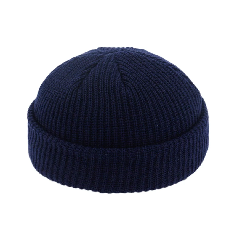 Winter Warm Cycling Beanies Casual Short Thread Hip Hop Hat Elastic Unisex Windproof Warm Hat Adult Men Female Knitted Skull Cap image 6