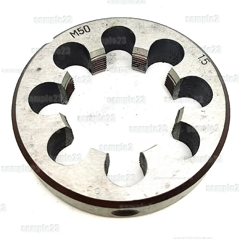 1PC M50 M52 M53 M54 M55 M56 M58 M59 Metric Round Threading Die 1.0/1.5/2/3/4/5.5mm Pitch, Right & Left Hand Thread Tool