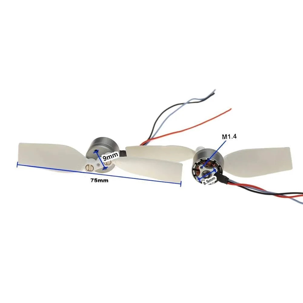 

4300KV Small Model Aircraft FPV Motor 1104 Model Aircraft Brushless Motor Indoor FPV Brushless Motor with Blades