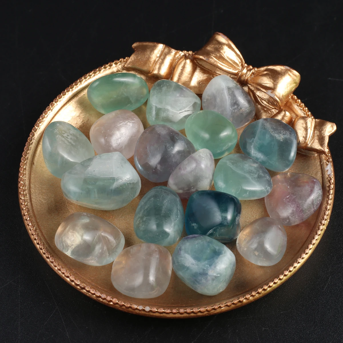 10pcs Natural Fluorite Beads Ornament Irregural Purple Agate Loose Beads Energy Guardian Gem Fengshui Home Decoration ﻿15-20mm