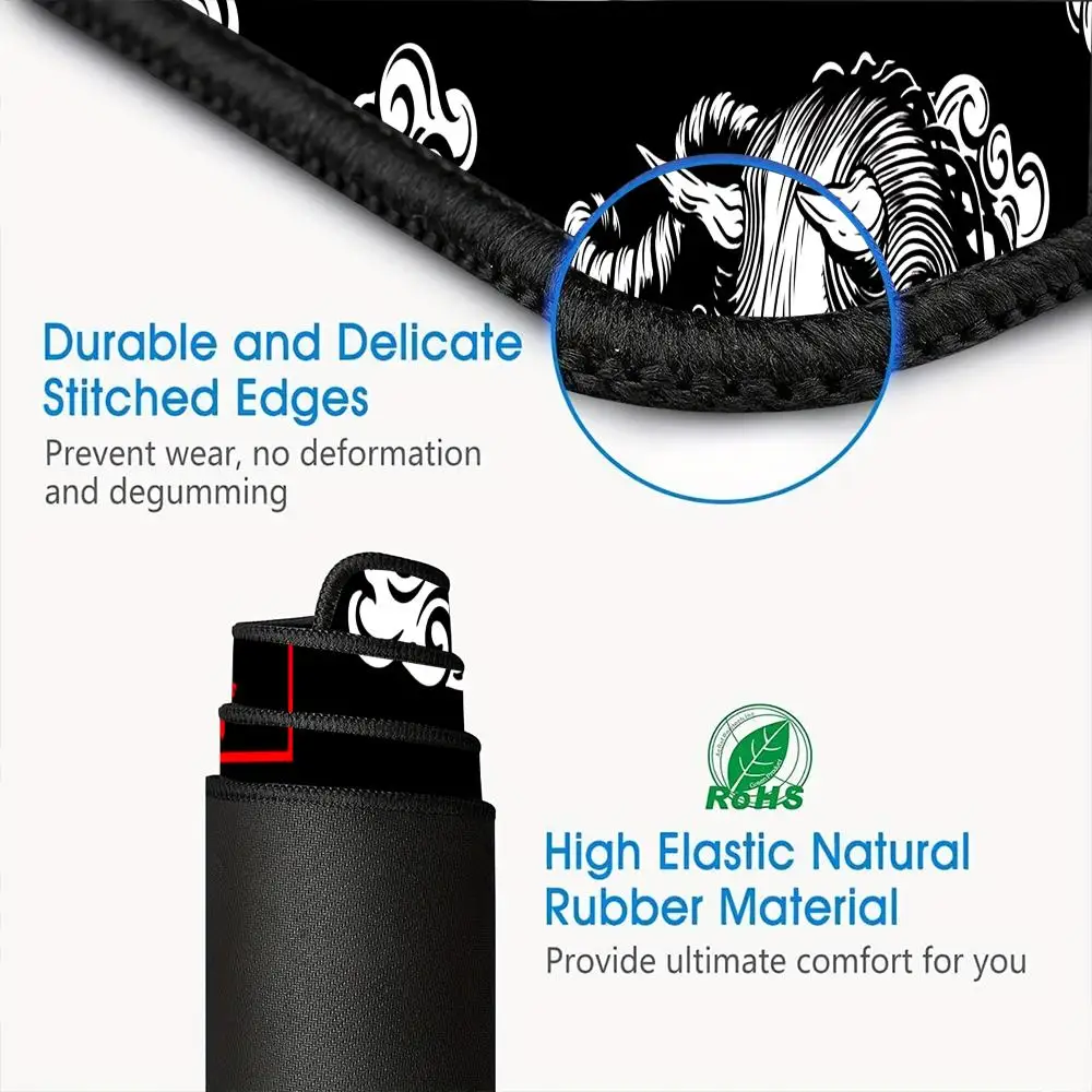 Mouse Pad Desk mat mouse Office pattern bedroom mat Anti-slip laptop Demon pad Desktop computer mouse mat