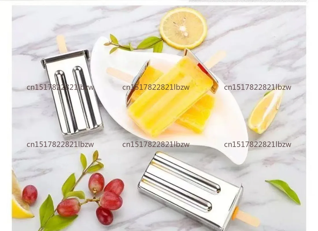 Ice cream mold 304 stainless steel popsicle mold DIY handmade popsicle mold 10 pieces commercial